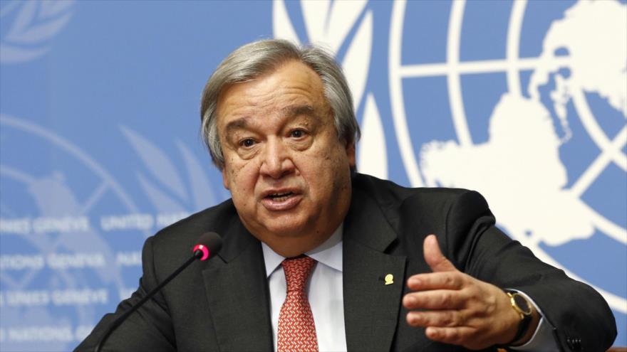 El secretario general de la Organización de Naciones Unidas (ONU), António Guterres.