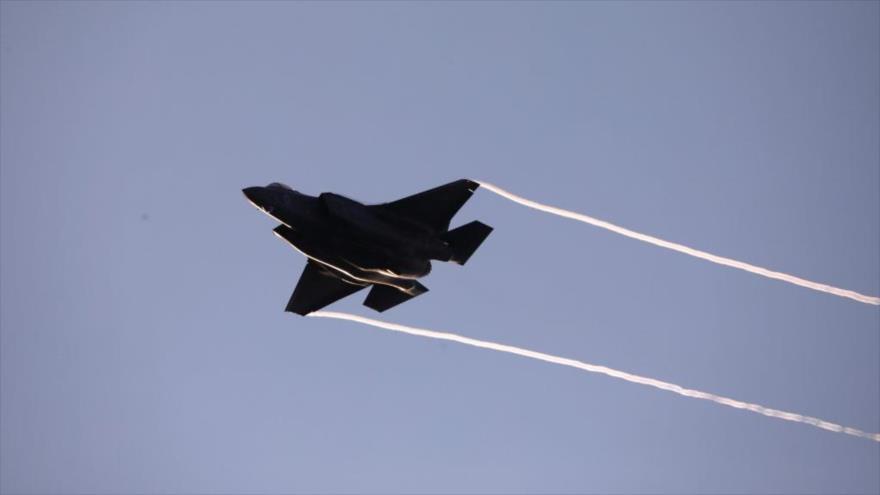 Un cazabombardero F-35 de la fuerza aérea israelí. (Foto: Reuters)