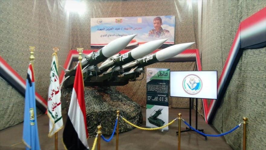 Misiles avanzados Fater-1, de fabricación nacional yemení.