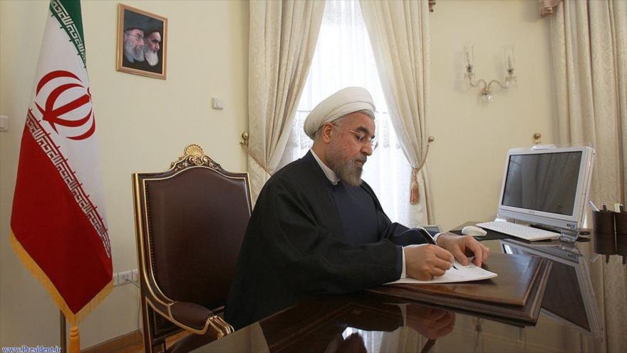 El presidente de la República Islámica de Irán, Hasan Rohani.