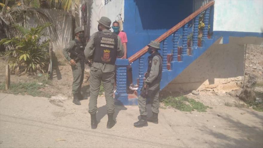 La Fuerza Armada Nacional Bolivariana de Venezuela captura otro mercenario terrorista.