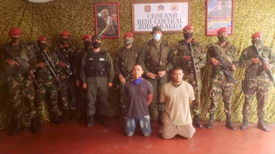 La Fuerza Armada Nacional Bolivariana de Venezuela captura a otros dos mercenarios implicados en la incursión a Venezuela.