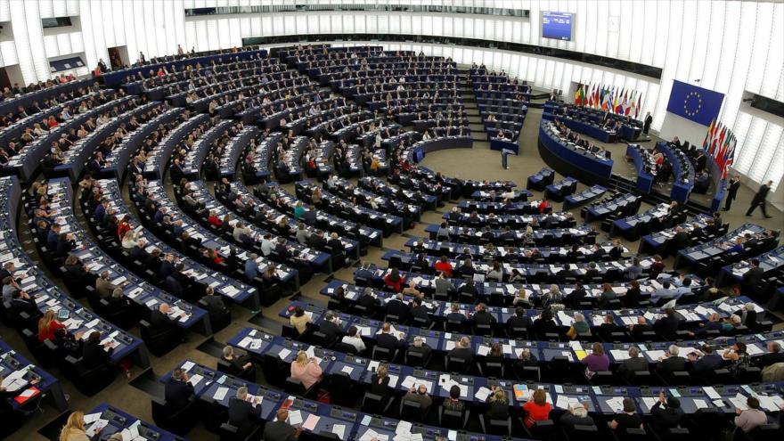 Una sesión del Parlamento Europeo en Bruselas.