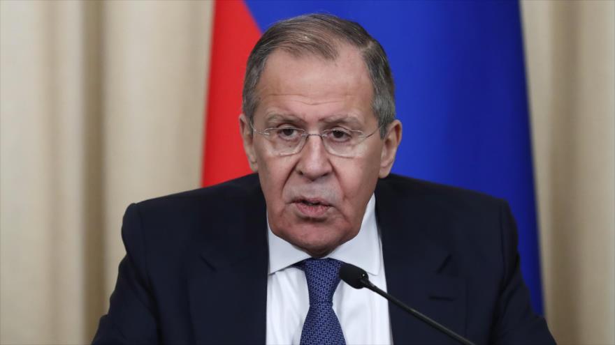 El ministro de Exteriores de Rusia, Serguéi Lavrov.