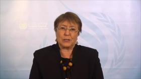 Bachelet pide suspensión de sanciones de EEUU contra Irán