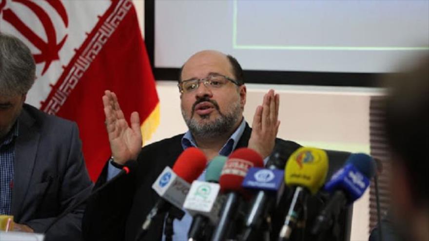 Jalid al-Qodumi, representante del Movimiento de Resistencia Islámica de Palestina (HAMAS) en Teherán, capital de Irán.