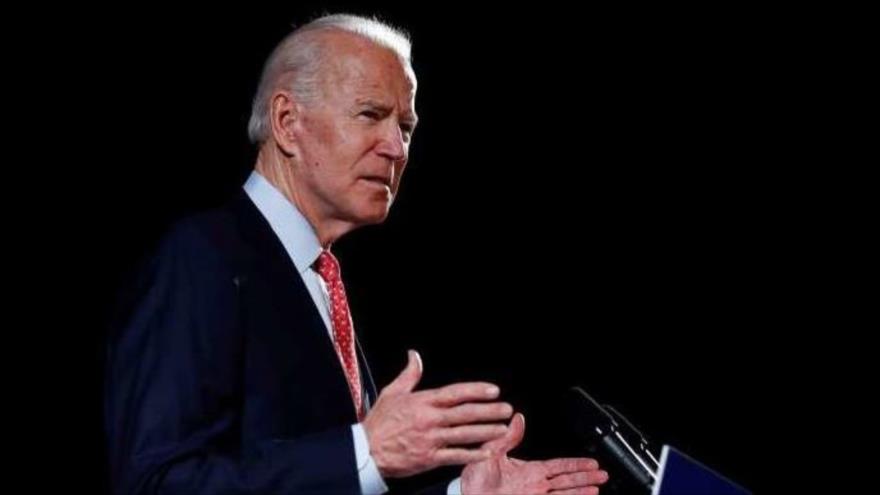 El exvicepresidente de EE.UU. Joe Biden habla en una rueda de prensa, 8 de mayo de 2020. (Foto: Reuters)