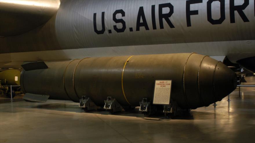Una bomba atómica de la Fuerza Aérea de EE.UU.
