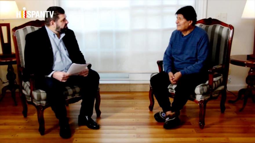  Morales denuncia “terrorismo de Estado” de EEUU en plena pandemia