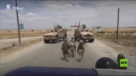 Vean cómo EEUU abre paso a la patrulla rusa en el norte de Siria