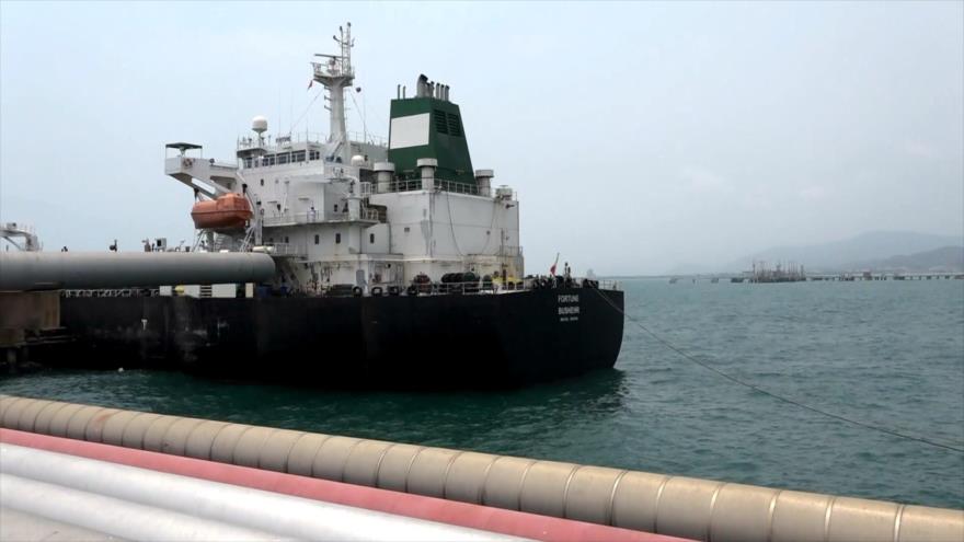 Primer barco con gasolina iraní ya está en Venezuela