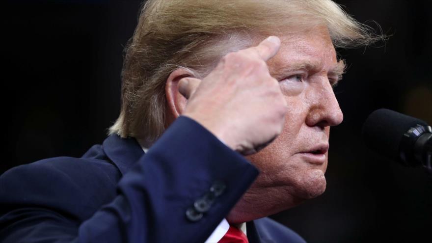 El presidente de EE.UU., Donald Trump, en un acto en Dallas, Texas, 17 de octubre de 2019. (Foto: Reuters)