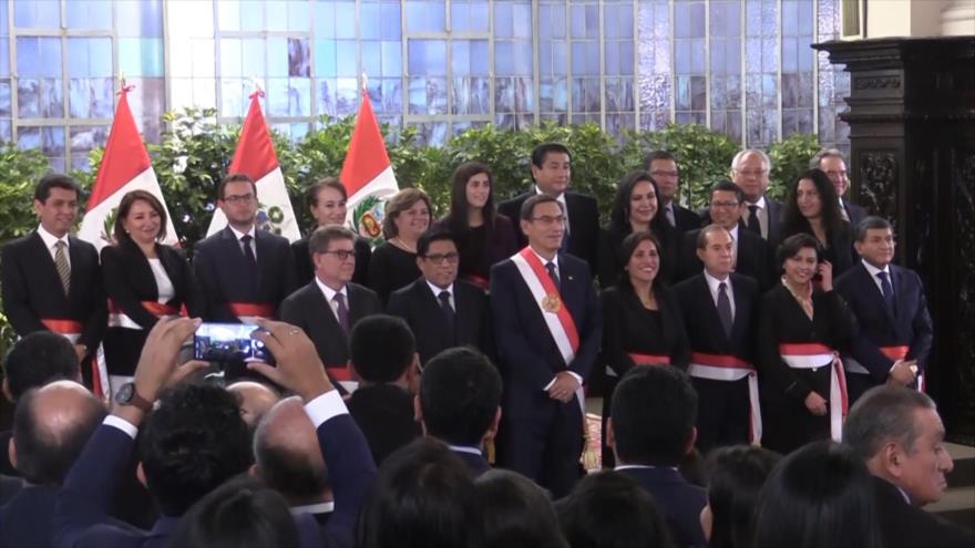 Congreso de Perú otorga confianza a gabinete de ministros