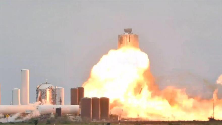Vídeo: Fracasa prueba de motor de una nave espacial de EEUU