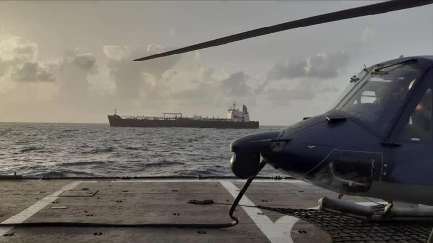 Vídeo: El último petrolero iraní ingresa a aguas de Venezuela