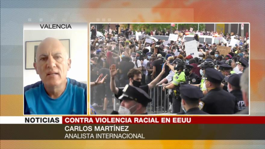 Martínez: Protestas por Floyd marcarían fin del mandato de Trump
