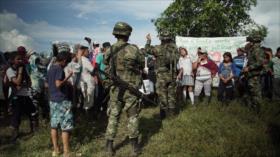 Ejército de Colombia incumple lo acordado y ataca a los campesinos