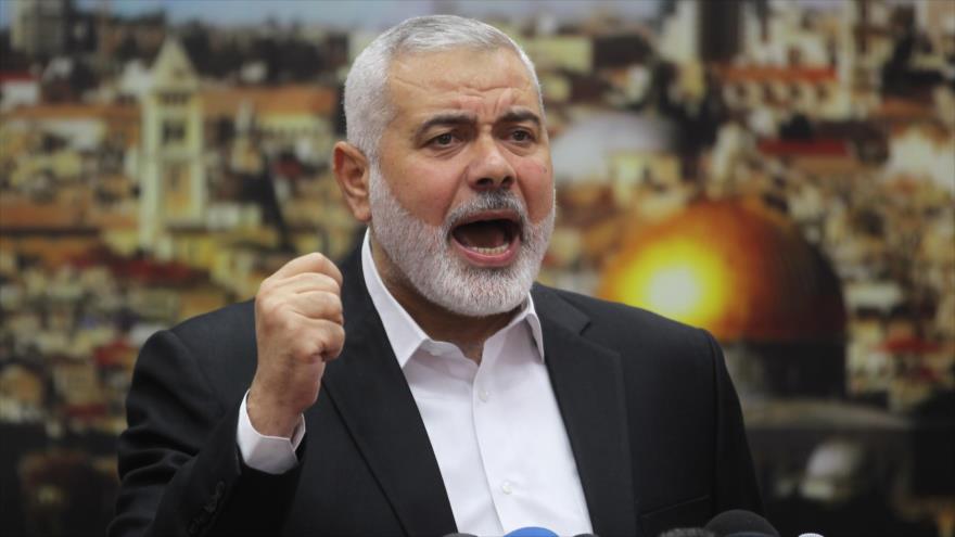 El jefe de la dirección política HAMAS, Ismail Haniya.