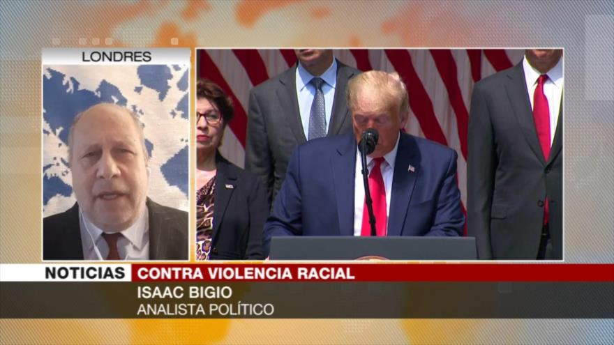 ‘Repudio al racismo en EEUU se suma a la indignación hacia Trump’