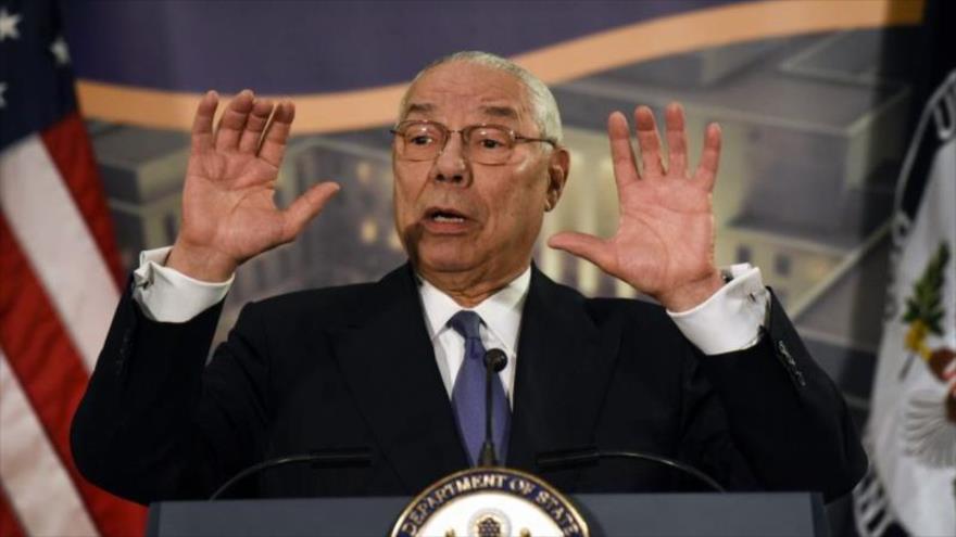 El exsecretario de Estado de EE.UU. Colin Powell habla en un acto oficial en Washington, 10 de enero de 2017. (Foto: AP)