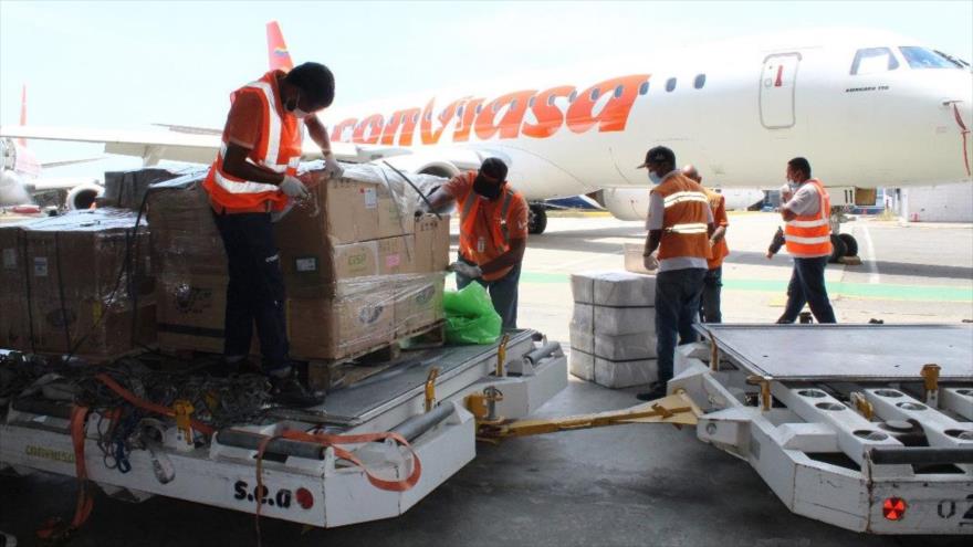 Arriba a Venezuela ayuda humanitaria de Irán para combatir COVID-19 | HISPANTV