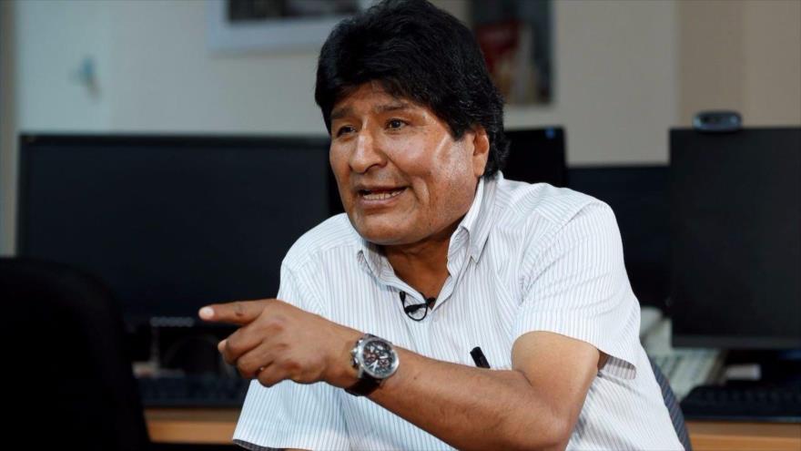 El depuesto presidente de Bolivia, Evo Morales.