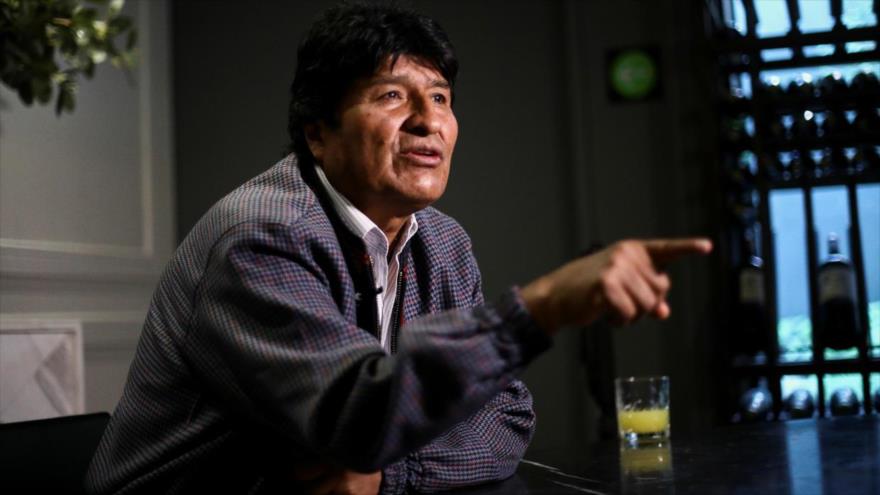 El depuesto presidente boliviano, Evo Morales.