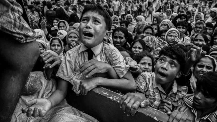 Fotos que sacuden al mundo: El implorante niño Rohingya