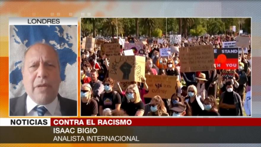 Bigio: EEUU es “América first” en pandemia, racismo y violencia
