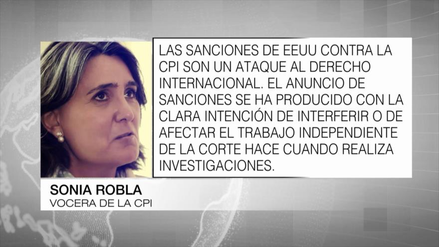 “Sanciones de EEUU a CPI son un ataque al derecho internacional” | HISPANTV