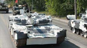 Fotos: Rusia muestra sus carros de combate destinados al Ártico