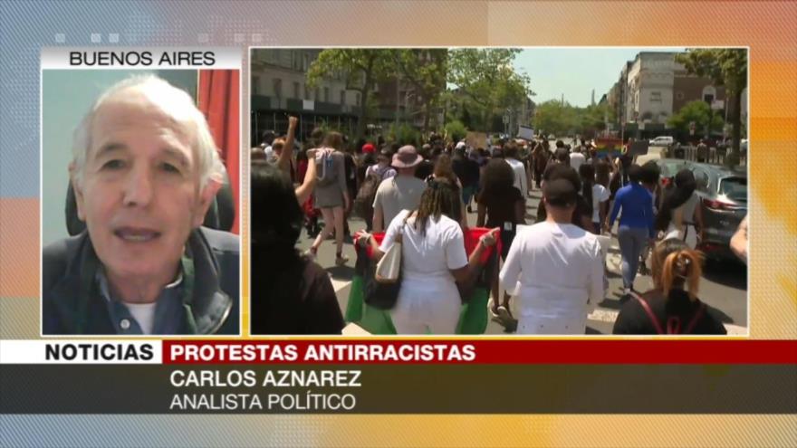 Aznarez: Trump incita a la Policía a reprimir las protestas | HISPANTV