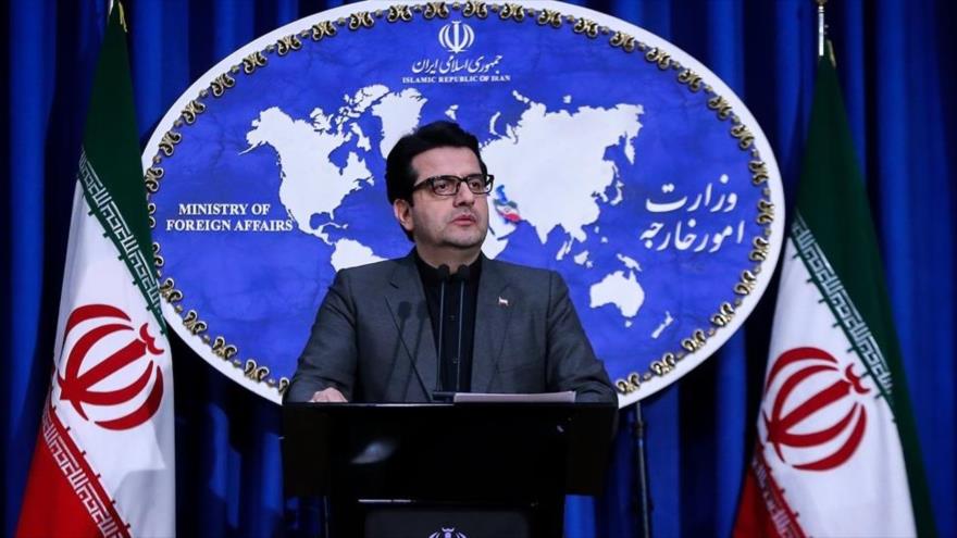 El portavoz del Ministerio de Relaciones Exteriores de Irán, Seyed Abás Musavi.