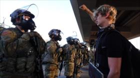 Despliegan 400 soldados para dispersar protestas en Washington