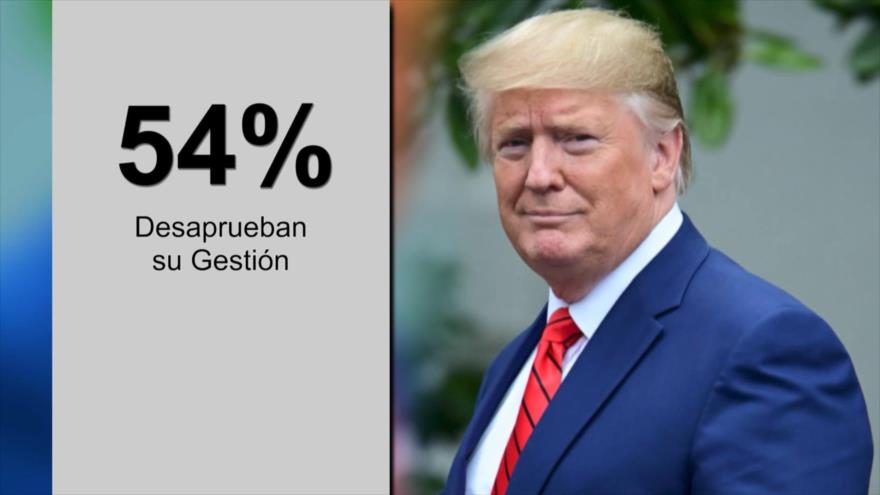 La pandemia le cobra factura a Trump, tiene menos seguidores | HISPANTV