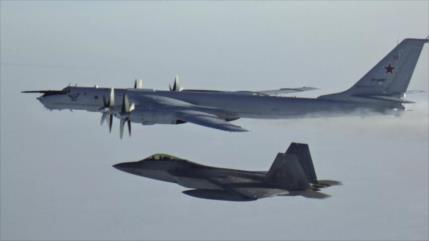 Cazas de EEUU interceptan aviones militares rusos cerca de Alaska