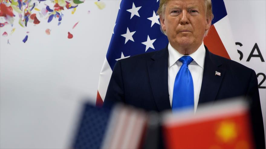 El presidente de EE.UU., Donald Trump, Japón, 29 de junio de 2019. (Foto: AFP)