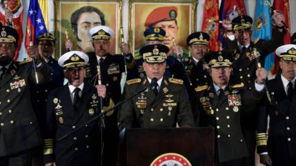 FANB defenderá soberanía de Venezuela ante agresiones de EEUU