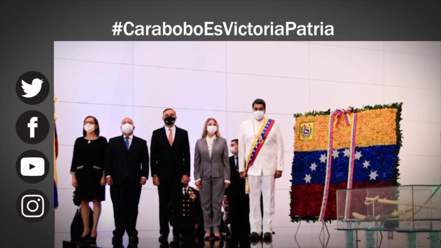 Etiquetaje: Venezuela advierte a EEUU en el aniversario de Batalla de Carabobo