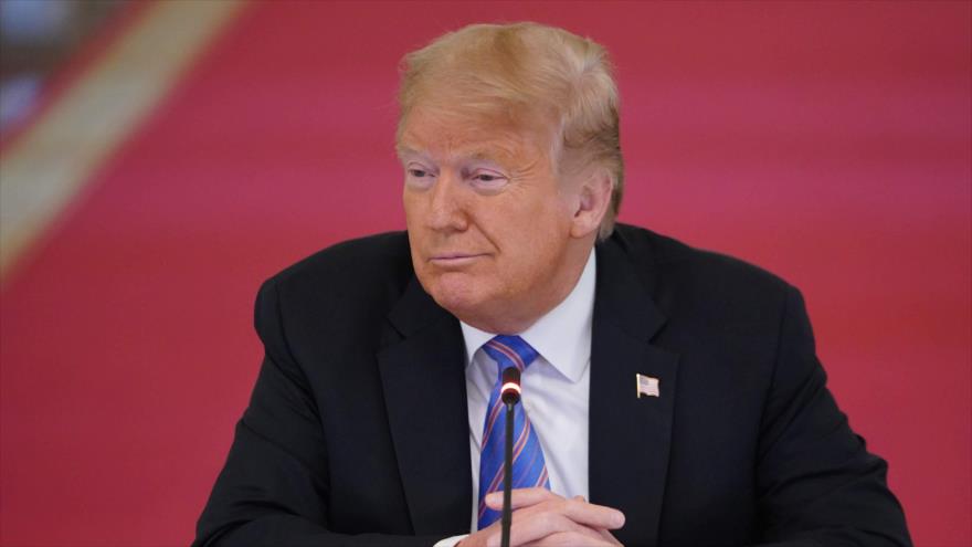 El presidente de EE.UU., Donald Trump, en la Casa Blanca, Washington, DC., 26 de junio de 2020. (Foto: AFP)