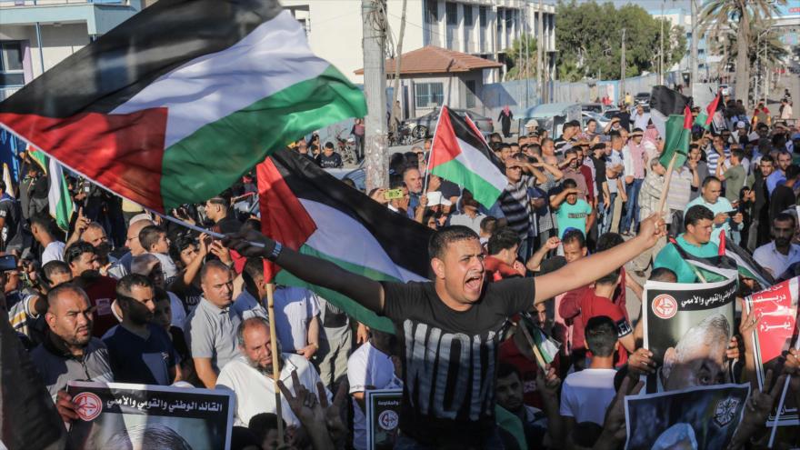 Palestinos protestan en Gaza contra anexión israelí en Cisjordania | HISPANTV