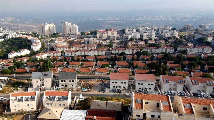 Los asentamientos ilegales de Israel en la Cisjordania ocupada, 1 de julio de 2020. (Foto: AFP)