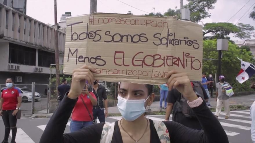 Panameños cuestionan primer año de mandato de Laurentino Cortizo