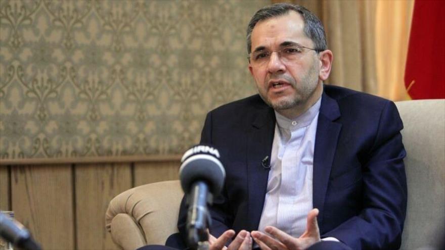 El embajador y representante permanente de Irán ante las Naciones Unidas, Mayid Tajt Ravanchi.