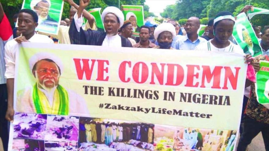 Partidarios de Al-Zakzaky protestan en Nigeria y piden su libertad