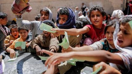 ONU: 10 millones de yemeníes al borde de hambruna por agresión saudí