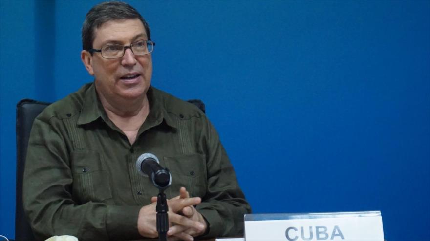 El canciller de Cuba, Bruno Rodríguez Parrilla.