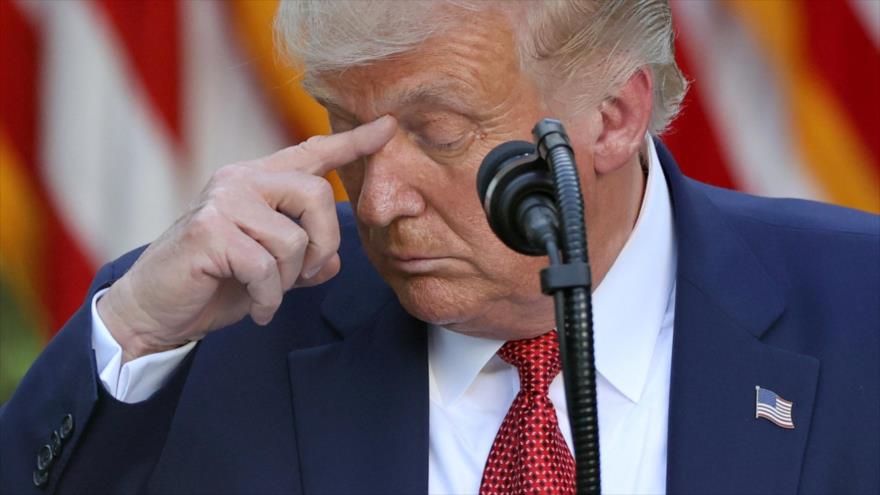 El presidente de EE.UU., Donald Trump, en una conferencia de prensa en la Casa Blanca, Washington DC., 14 de julio de 2020. (Foto: Reuters)