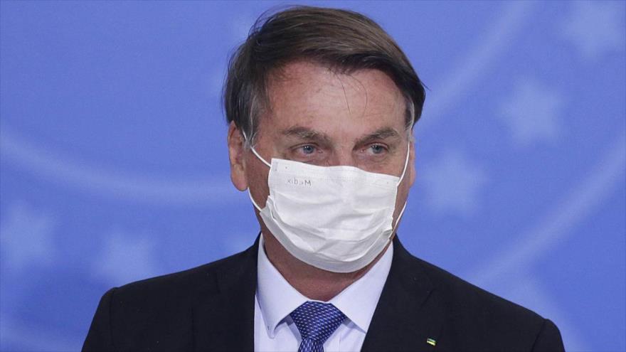 El presidente de Brasil, Jair Bolsonaro. 