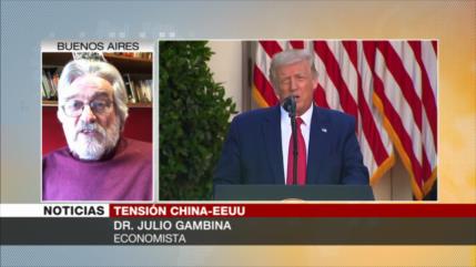 Gambina: Estados Unidos retrocede ante poder económico de China 